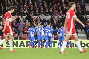 Images Dated 27th January 2018: FA Cup 4th Round: Middlesbrough vs. Brighton and Hove Albion at Riverside Stadium (27Jan18)