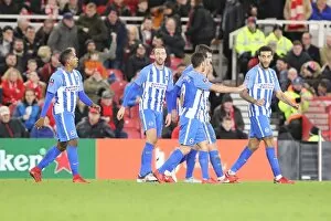 Images Dated 27th January 2018: FA Cup 4th Round: Middlesbrough vs. Brighton and Hove Albion at Riverside Stadium (27Jan18)