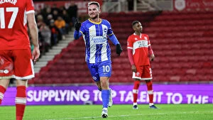 Brighton And Hove Albion Striker Alexis Mac Allister 10 Collection: FA Cup Battle: Middlesbrough vs. Brighton & Hove Albion at Riverside Stadium (07JAN23)