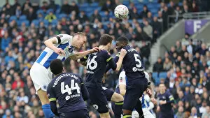 Images Dated 16th February 2019: FA Cup Fifth Round: Brighton & Hove Albion vs. Derby County Clash at American Express Community