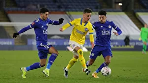 Images Dated 10th February 2021: FA Cup Fifth Round Showdown: Leicester City vs. Brighton and Hove Albion at The King Power Stadium