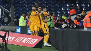 FA Cup Fourth Round: West Bromwich Albion vs. Brighton and Hove Albion (06FEB19) - Intense Match Action at The Hawthorns
