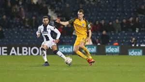 FA Cup Fourth Round: West Bromwich Albion vs. Brighton and Hove Albion (06FEB19) - Intense Match Action at The Hawthorns
