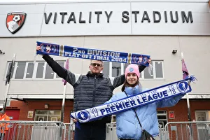 FA Cup Third Round: AFC Bournemouth vs. Brighton and Hove Albion (05JAN19) - Intense Match Action at Vitality Stadium
