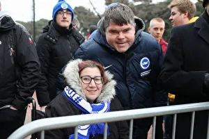 FA Cup Third Round: AFC Bournemouth vs. Brighton and Hove Albion (05JAN19) - Intense Match Action at Vitality Stadium