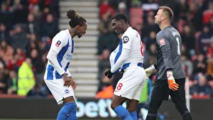 FA Cup Third Round: AFC Bournemouth vs. Brighton and Hove Albion, 5th January 2019 - Intense Match Action at Vitality Stadium