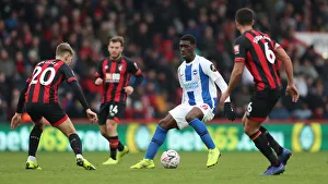 FA Cup Third Round: AFC Bournemouth vs. Brighton and Hove Albion - Intense Match Action at Vitality Stadium (05Jan19)