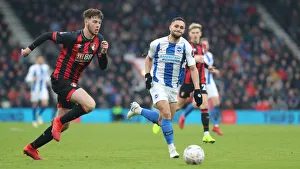 FA Cup Third Round: AFC Bournemouth vs. Brighton and Hove Albion (05JAN19) - Intense Match Action at Vitality Stadium