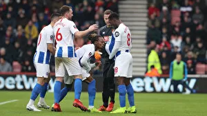 Images Dated 5th January 2019: FA Cup Third Round: AFC Bournemouth vs. Brighton and Hove Albion (05.01.19) - Intense Match Action