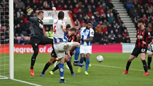 FA Cup Third Round: AFC Bournemouth vs. Brighton and Hove Albion, 5th January 2019 - Intense Match Action at Vitality Stadium