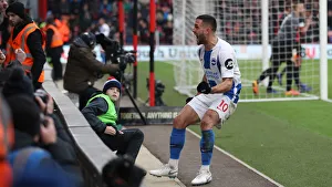 FA Cup Third Round: AFC Bournemouth vs. Brighton and Hove Albion, 5th January 2019 - Intense Match Action at Vitality Stadium