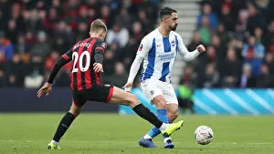 AFC Bournemouth 05JAN19 Collection: FA Cup Third Round: AFC Bournemouth vs. Brighton and Hove Albion - Intense Match Action at