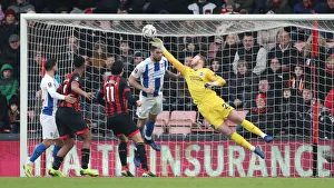 FA Cup Third Round: AFC Bournemouth vs. Brighton and Hove Albion - Intense Match Action at Vitality Stadium (05.01.2019)