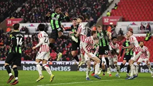 Stoke City 06JAN24 Prints: FA Cup Third Round: Brighton and Hove Albion vs Stoke City at bet365 Stadium (06.01.2024)