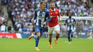 FA Cup Semi-Final Showdown: Brighton & Hove Albion vs Manchester United at Wembley Stadium (23APR23)