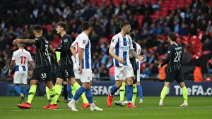 FA Cup Semi-Final Showdown: Manchester City vs. Brighton & Hove Albion at Wembley Stadium (06APR19)