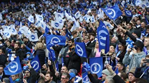 FA Cup Semi-Final Showdown: Manchester City vs. Brighton and Hove Albion at Wembley Stadium (06APR19)