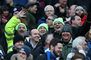 Images Dated 25th January 2015: FA Cup Showdown: Brighton & Hove Albion vs. Arsenal at the American Express Community Stadium