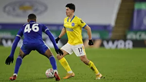 Images Dated 10th February 2021: FA Cup Showdown: Leicester City vs. Brighton & Hove Albion (10FEB21) - Thrilling Match Action