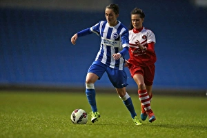 FA Womens Premier League: Brighton & Hove Albion Women vs Charlton Athletic Ladies Clash at American Express Community Stadium (December 2015)