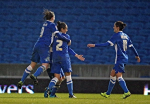 FA Women's Premier League: Brighton & Hove Albion Women vs Charlton Athletic Ladies Clash at American Express Community Stadium (December 2015)