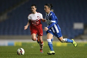 FA Womens Premier League: Brighton & Hove Albion Women vs Charlton Athletic Ladies Clash at American Express Community Stadium (December 2015)