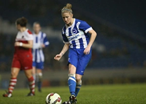 FA Women's Premier League: Brighton & Hove Albion vs Charlton Athletic Clash at American Express Community Stadium (December 2015)