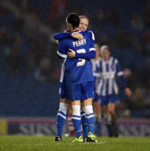FA Womens Premier League: Brighton & Hove Albion Women vs Charlton Athletic Ladies Clash at American Express Community Stadium (December 2015)