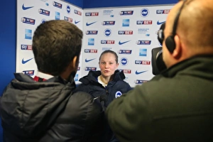FA Womens Premier League: Brighton & Hove Albion Women vs Charlton Athletic Ladies Clash at American Express Community Stadium (December 2015)