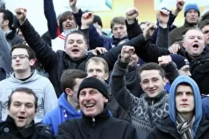 Images Dated 29th October 2008: Fans at AFC Bournemouth January 2011