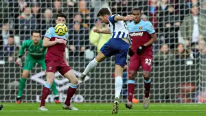 West Ham United 01FEB20 Prints: Feb 1, 2020: Thrilling Premier League Showdown between West Ham United and Brighton & Hove Albion at London Stadium