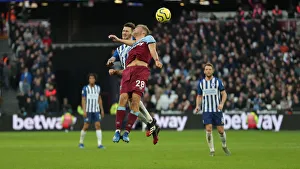 Ariel Challenge Prints: February Face-Off: West Ham United vs. Brighton and Hove Albion in Premier League Action