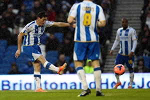 Reading (FAC) - 04-01-2014 Prints: A Fight at the Amex: Brighton & Hove Albion vs. Reading (FA Cup), 2013-14 Season