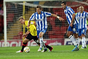 Watford - 18-09-2012 Prints: A Fight in Football History: Brighton & Hove Albion vs. Watford (Away), 2012-13 Season