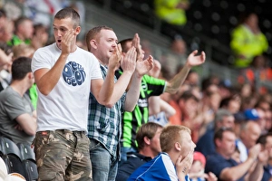 Hull City - 18-08-2012 Prints: A Fight in the Stands: Brighton & Hove Albion vs. Hull City (Away), 2012-13 Season