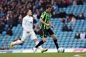 Leeds United - 11-02-12 Prints: Fighting February: Brighton & Hove Albion vs