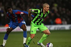 Crystal Palace - 31-01-12 Prints: Flashback to the 2011-12 Season: Brighton & Hove Albion vs