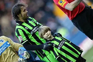 Sheffield Wednesday - 02-02-2013 Prints: Flashback to the Thrilling 2012-13 Season: Brighton & Hove Albion vs