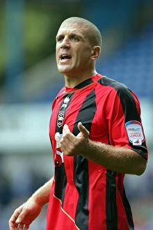 Images Dated 21st August 2010: Focused Defender: Adam El-Abd in Action for Brighton & Hove Albion