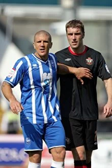 Images Dated 23rd April 2011: The Focused Defender: An In-Depth Analysis of Brighton & Hove Albion's Adam El-Abd