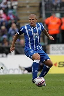 Images Dated 23rd October 2010: The Focused Defender: An In-Depth Look at Brighton & Hove Albion's Adam El-Abd