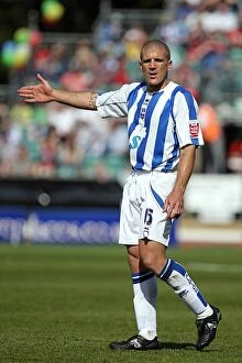 Images Dated 24th April 2010: Focused: Unyielding Defender Adam El-Abd, Brighton and Hove Albion FC