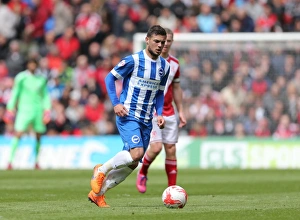 Middlesbrough 02MAY15 Prints: Forster-Caskey Fights for Possession: Brighton vs. Middlesbrough (02MAY15)
