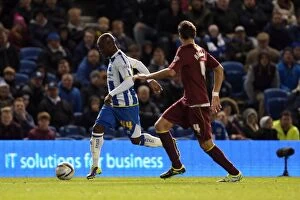 Images Dated 28th October 2013: Fright Night: Brighton & Hove Albion vs. Watford (2013-14 Home Game)
