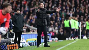 Fulham Manager Marco Silva M Prints: Fulham v Brighton and Hove Albion Premier League 02MAR24