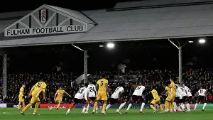 Awarded A Freekick Prints: FUlham v Brighton and Hove Albion Premier League 05DEC24
