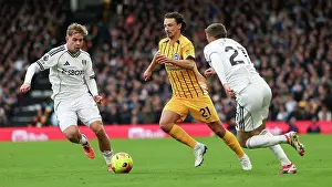 Weaves His Way Through Prints: Fulham v Brighton and Hove Albion
Premier League
24JAN26