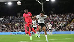 Fulham 30AUG22 Prints: Fulham vs. Brighton and Hove Albion: Intense Premier League Clash at Craven Cottage (30AUG22)