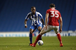 Nottingham Forest 12AUG16 Prints: Gaetan Bong in Action: Brighton & Hove Albion vs