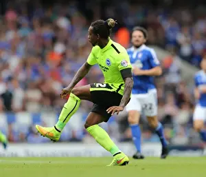Full Back Prints: Gaetan Bong in Action: Sky Bet Championship Clash between Ipswich Town and Brighton & Hove Albion (28)